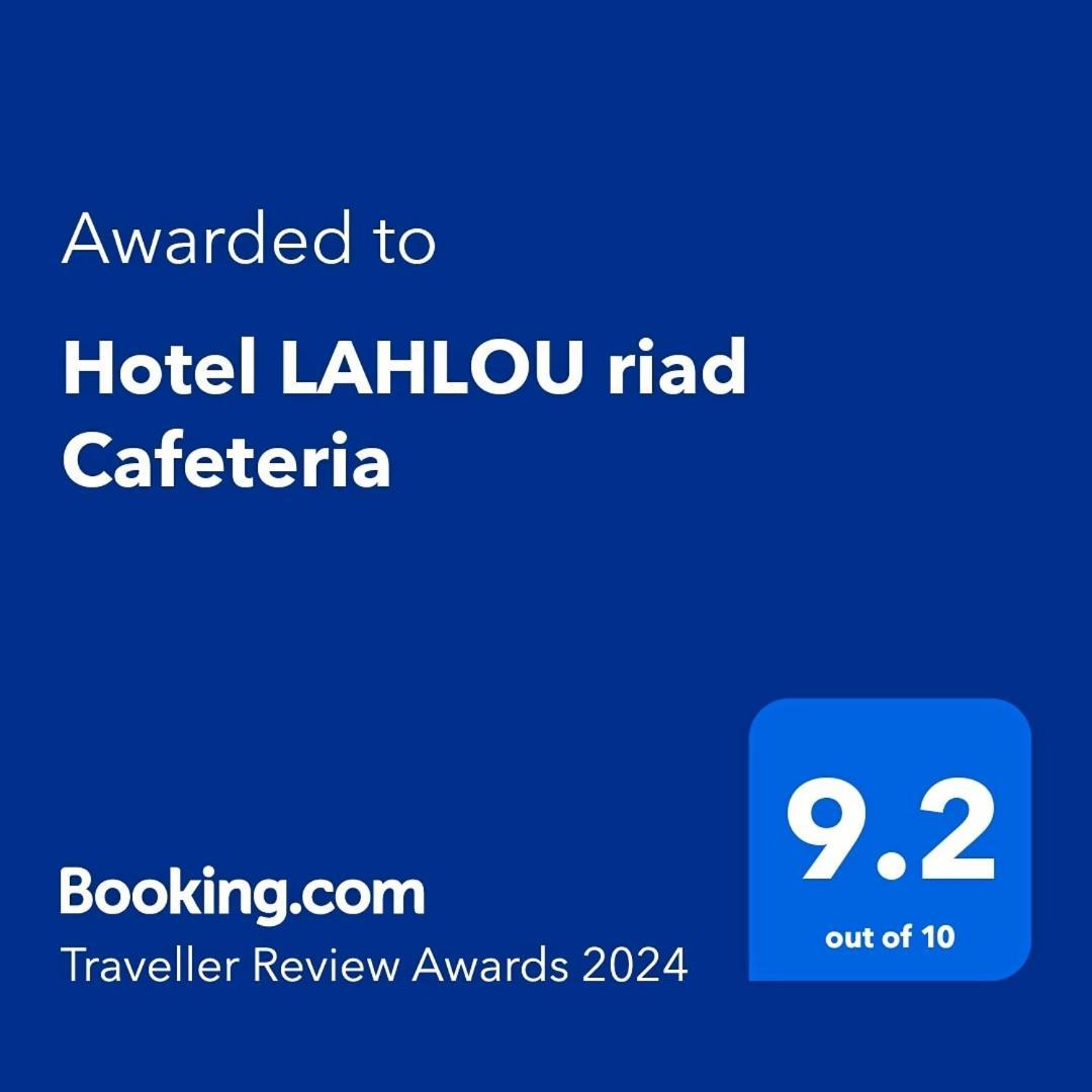 Hotel Lahlou Riad Cafeteria Ucda Dış mekan fotoğraf